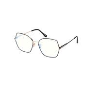 TOM FORD FT5876-B 032 Woman Optical frames Metal Gold Butterfly Normal