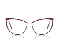 Tom Ford FT5877-B 069 Blue-Light Block Women New Eyeglasses