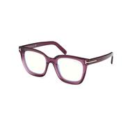 TOM FORD FT5880-B 081 Woman Optical frames Acetate Violet Squared Normal