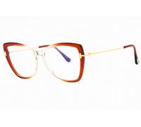 Tom Ford FT5882-B 044 Women’s Cat Eye Eyeglasses Frame 55-15-135 Acetate