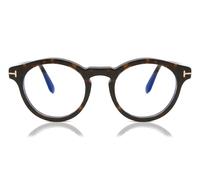 Tom Ford FT5887-B Men's Glasses, Tortoiseshell, Size 49