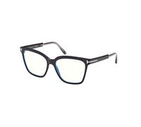 TOM FORD FT5892-B 001 Woman Optical frames Acetate Black Squared Normal