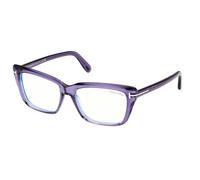 Tom Ford FT5894-B Women's Glasses, Purple, Size 56