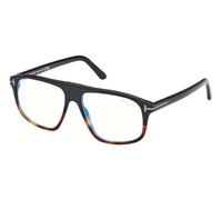 Tom Ford FT5901-B-N BLUE BLOCK HAVANA 55/15/145 men Eyewear Frame