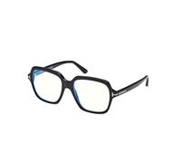 TOM FORD FT5908-B 001 Woman Optical frames Acetate Black Geometric Normal