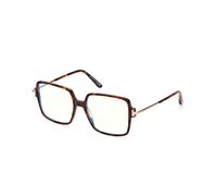 TOM FORD FT5915-B 052 Woman Optical frames Acetate Havana Squared Normal