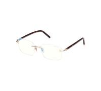 TOM FORD FT5934-B 028 Man Optical frames Metal Gold Squared Normal