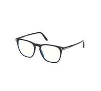 TOM FORD FT5937-B 001 Man Optical frames Acetate Black Round Normal