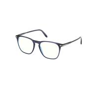TOM FORD FT5937-B 090 Man Optical frames Acetate Blue Round Normal