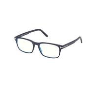 TOM FORD FT5938-B 091 Man Optical frames Acetate Blue Squared Normal