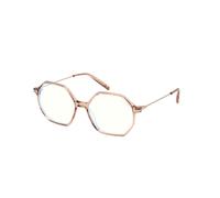 TOM FORD FT5952-B 045 Woman Optical frames Acetate Brown Geometric Normal