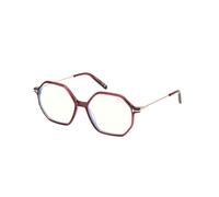 TOM FORD FT5952-B 069 Woman Optical frames Acetate Bordeaux Geometric Normal