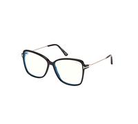 TOM FORD FT5953-B 001 Woman Optical frames Acetate Black Butterfly Normal