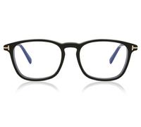 TOM FORD FT5960-B 001 Man Optical frames Acetate Black Squared Normal