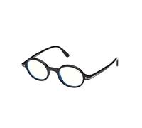 TOM FORD FT5975-B 001 Man Optical frames Acetate Black Round Normal