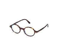 TOM FORD FT5975-B 052 Man Optical frames Acetate Havana Round Normal
