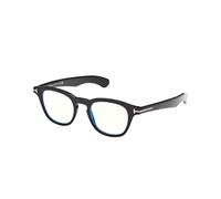TOM FORD FT5976-B 001 Man Optical frames Acetate Black Round Normal