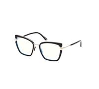 TOM FORD FT5984-B 001 Woman Optical frames Injected Black Butterfly Normal