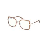 TOM FORD FT5985-B 045 Woman Optical frames Injected Brown Squared Normal