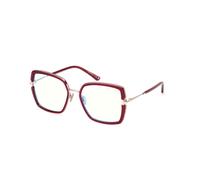 TOM FORD FT5985-B 075 Woman Optical frames Injected Fuchsia Squared Normal