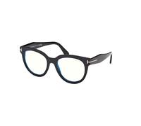 TOM FORD FT5987-B 001 Woman Optical frames Acetate Black Butterfly Normal