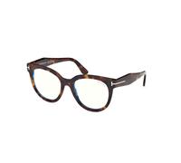 TOM FORD FT5987-B 052 Woman Optical frames Acetate Havana Butterfly Normal