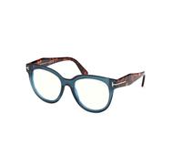 TOM FORD FT5987-B 092 Woman Optical frames Acetate Blue Butterfly Normal
