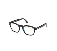 TOM FORD FT6033-B 001 Man Optical frames Acetate Black Round Normal