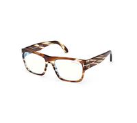 TOM FORD FT6035-B 055 Man Optical frames Acetate Havana Squared Normal