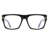 Squared Optical Frame - male - Tom Ford - Glasses - Black - 55 MM - Accessories 55 MM