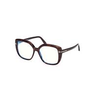 TOM FORD FT6043-B 052 Woman Optical frames Acetate Havana Squared Normal