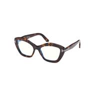 TOM FORD FT6044-B 052 Woman Optical frames Acetate Havana Geometric Normal