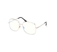 TOM FORD FT6048-B 028 Woman Optical frames Metal Gold Squared Normal