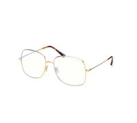 TOM FORD FT6048-B 030 Woman Optical frames Metal Gold Squared Normal
