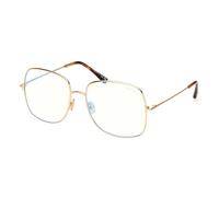 TOM FORD FT6048-B 030 Woman Optical frames Metal Gold Squared Normal