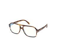 TOM FORD FT6058-B 055 Man Optical frames Acetate Havana Squared Normal