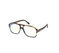 TOM FORD FT6058-B 056 Man Optical frames Acetate Havana Squared Normal