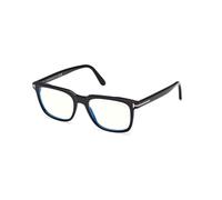 TOM FORD FT6080-B 001 Man Optical frames Acetate Black Squared Normal