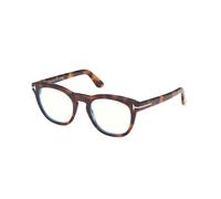 TOM FORD FT6081-B 053 Man Optical frames Acetate Havana Round Normal