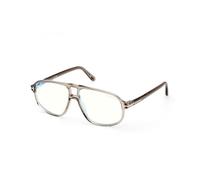 TOM FORD FT6082-B 051 Man Optical frames Acetate Grey Squared Normal