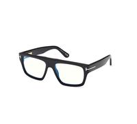 TOM FORD FT6084-B 001 Man Optical frames Acetate Black Squared Normal
