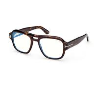 TOM FORD FT6085-B 052 Man Optical frames Acetate Havana Squared Normal