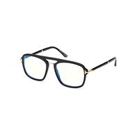 TOM FORD FT6086-B 001 Man Optical frames Acetate Black Squared Normal