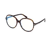Tom Ford FT6090-B Women's Glasses, Tortoiseshell, Size 56