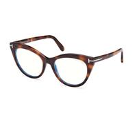 Tom Ford FT6091-B Women's Glasses, Tortoiseshell, Size 53