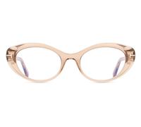 TOM FORD FT6092-B 045 Woman Optical frames Acetate Brown Round Normal