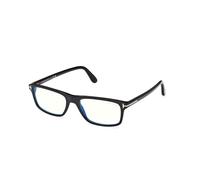 TOM FORD FT6119-B 001 Man Optical frames Acetate Black Squared Normal