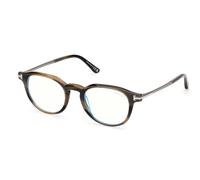 Tom Ford FT6125-B Men's Glasses, Tortoiseshell, Size 49
