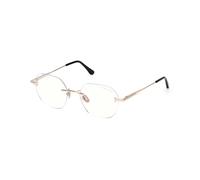TOM FORD FT6126-B 028 Man Optical frames Metal Gold Geometric Normal