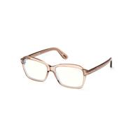 TOM FORD FT6129-B 045 Woman Optical frames Acetate Brown Squared Normal